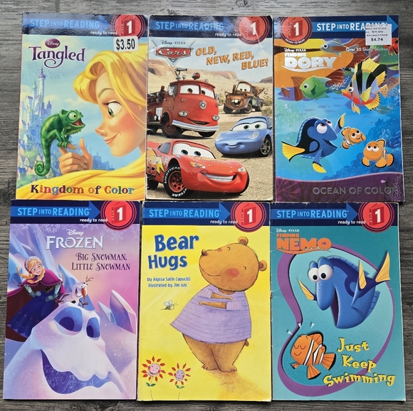 Disney Other - Disney Storybook Set - Frozen, Tangled, Cars, and More